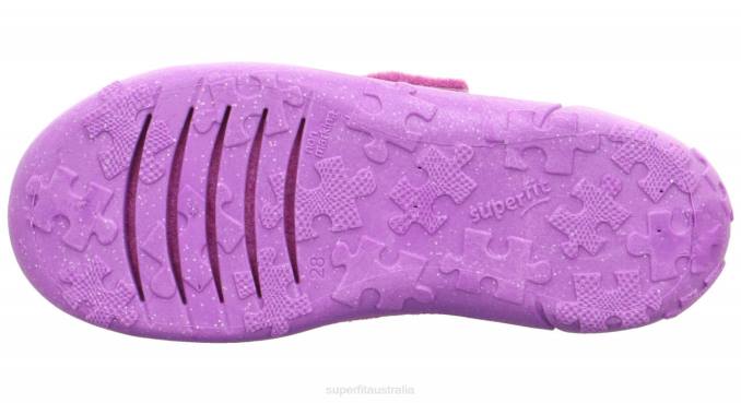 Superfit Purple Toddlers LUCKY - Slipper with Slip Z6Z8593