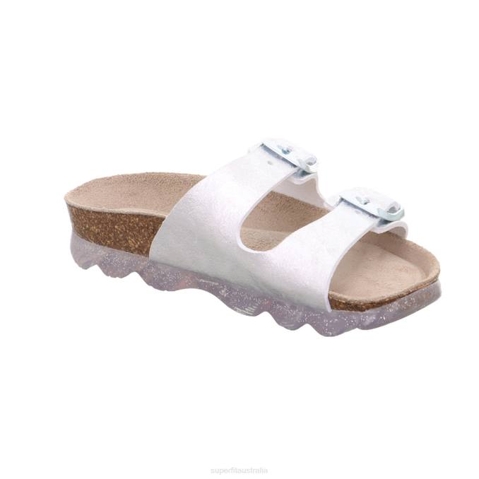 Superfit Silver Toddlers JELLIES - Slipper with Buckle Z6Z8552