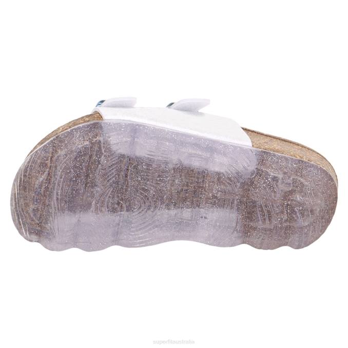 Superfit Silver Toddlers JELLIES - Slipper with Buckle Z6Z8552