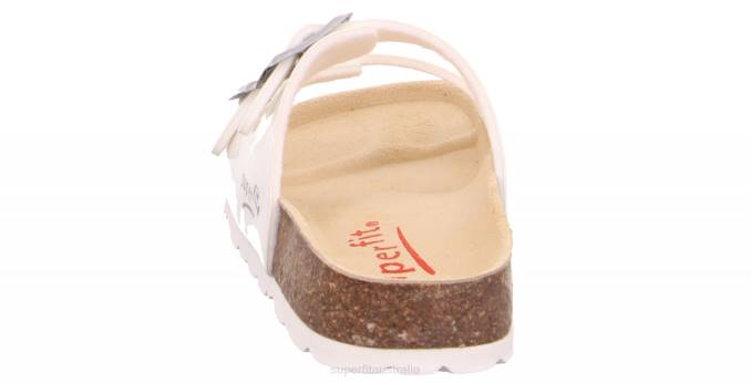 Superfit White Toddlers FUSSBETTPANTOFFEL - Slipper with Buckle Z6Z8558