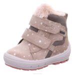Superfit Beige/Grey Babies GROOVY - Boot with Velcro Fastener Z6Z8453