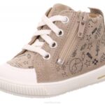 Superfit Beige/White Babies MOPPY - Sneakers low with Zip Z6Z8257