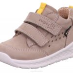Superfit Beige/Yellow Babies BREEZE - Sneakers low with Velcro Fastener Z6Z8291