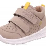 Superfit Beige/Yellow Babies BREEZE - Sneakers low with Velcro Fastener Z6Z8303