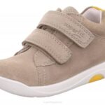 Superfit Beige/Yellow Babies LILLO - Sneakers low with Velcro Fastener Z6Z8312