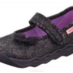 Superfit Black Babies BUBBLE - Slipper with Velcro Fastener Z6Z8144