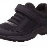 Superfit Black Babies RUSH - Sneakers low with Velcro Fastener Z6Z8381
