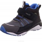 Superfit Black/Blue Babies SPORT5 - Sneakers high with Velcro Fastener Z6Z8408