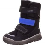 Superfit Black/Blue Toddlers MARS - Boot with Velcro Fastener Z6Z8710