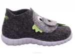 Superfit Black/Green Babies HAPPY - Slipper with Velcro Fastener Z6Z8157 - Image 2