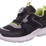 Superfit Black/Green Kids & Teens RUSH - Sneakers low with BOA Fit System Z6Z8538