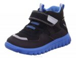 Superfit Black/Light Blue Babies SPORT7 MINI - Sneakers low with Velcro Fastener Z6Z8380