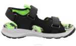 Superfit Black/Light Green Toddlers CRISS CROSS - Sandal with Velcro Fastener Z6Z8619 - Image 2