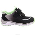 Superfit Black/Light Green Toddlers SPORT5 - Sneakers low with Velcro Fastener Z6Z8794 - Image 2