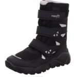 Superfit Black/Light grey Kids & Teens ROCKET - Boot with Velcro Fastener Z6Z8926