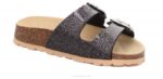 Superfit Black/Silver Toddlers FUSSBETTPANTOFFEL - Slipper with Buckle Z6Z8569 - Image 4