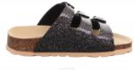 Superfit Black/Silver Toddlers FUSSBETTPANTOFFEL - Slipper with Buckle Z6Z8578 - Image 2