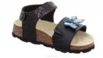 Superfit Black Toddlers FUSSBETTPANTOFFEL - Sandal with Velcro Fastener Z6Z8551 - Image 4