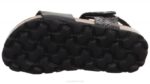 Superfit Black Toddlers FUSSBETTPANTOFFEL - Sandal with Velcro Fastener Z6Z8551 - Image 5