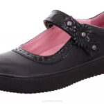 Superfit Black Toddlers HEAVEN - Ballerina with Velcro Fastener Z6Z8609