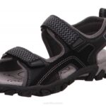 Superfit Black Toddlers HIKE - Sandal with Velcro Fastener Z6Z8615
