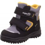 Superfit Black/Yellow Babies HUSKY1 - Boot with Velcro Fastener Z6Z8454