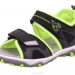 Superfit Black/Yellow Toddlers MIKE 3.0 - Sandal with Velcro Fastener Z6Z8658