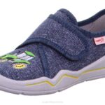 Superfit Blue Babies BENNY - Slipper with Velcro Fastener Z6Z846