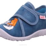 Superfit Blue Babies SPOTTY - Slipper with Velcro Fastener Z6Z820