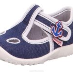 Superfit Blue Babies SPOTTY - Slipper with Velcro Fastener Z6Z863