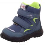Superfit Blue/Green Babies GLACIER - Boot with Velcro Fastener Z6Z8476