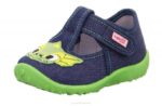 Superfit Blue/Green Babies SPOTTY - Slipper with Velcro Fastener Z6Z879