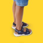 Superfit Blue/Green Toddlers CRISS CROSS - Sandal with Velcro Fastener Z6Z8682 - Image 6
