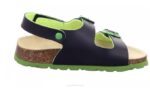 Superfit Blue/Green Toddlers FUSSBETTPANTOFFEL - Sandal with Buckle Z6Z8587 - Image 2