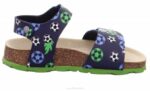 Superfit Blue/Green Toddlers FUSSBETTPANTOFFEL - Sandal with Velcro Fastener Z6Z8555 - Image 2