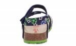 Superfit Blue/Green Toddlers FUSSBETTPANTOFFEL - Sandal with Velcro Fastener Z6Z8555 - Image 3