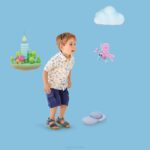 Superfit Blue/Green Toddlers FUSSBETTPANTOFFEL - Sandal with Velcro Fastener Z6Z8555 - Image 7