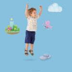 Superfit Blue/Green Toddlers FUSSBETTPANTOFFEL - Sandal with Velcro Fastener Z6Z8555 - Image 8