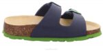 Superfit Blue/Green Toddlers FUSSBETTPANTOFFEL - Slipper with Buckle Z6Z8579 - Image 2