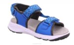 Superfit Blue/Grey Toddlers CRISS CROSS - Sandal with Velcro Fastener Z6Z8665 - Image 4