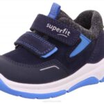 Superfit Blue/Light Blue Babies COOPER - Sneakers low with Velcro Fastener Z6Z8427