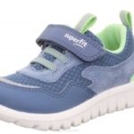 Superfit Blue/Light Green Babies SPORT7 MINI - Sneakers low with Velcro Fastener Z6Z8329