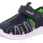 Superfit Blue/Light Green Babies WAVE - Sandal with Velcro Fastener Z6Z8228