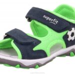 Superfit Blue/Light Green Toddlers MIKE 3.0 - Sandal with Velcro Fastener Z6Z8613