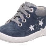 Superfit Blue/Light grey Babies STARLIGHT - Sneakers low with Lacing Z6Z8288