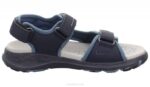 Superfit Blue/Light grey Toddlers CRISS CROSS - Sandal with Velcro Fastener Z6Z8671 - Image 2