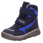 Superfit Blue/Light grey Toddlers MARS - Boot with Velcro Fastener Z6Z8708