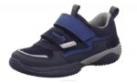 Superfit Blue/Light grey Toddlers STORM - Sneakers low with Velcro Fastener Z6Z8823