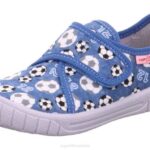 Superfit Blue/Multicoloured Babies BILL - Slipper with Velcro Fastener Z6Z8116