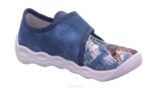Superfit Blue/Multicoloured Babies BUBBLE - Slipper with Velcro Fastener Z6Z86 - Image 4